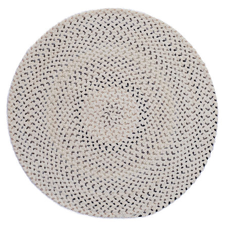 Capel Inc. Vivid Multi Braided Reversible Indoor Round Accent Rug, One Size, Gray