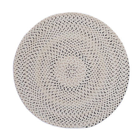 Capel Inc. Vivid Multi Braided Reversible Indoor Round Area Rug, One Size, Gray