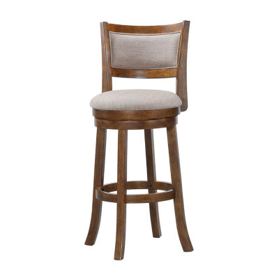 Upholstered Swivel Bar Stool