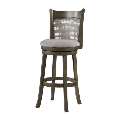 AVALON FURNITURE Upholstered Swivel Bar Stool
