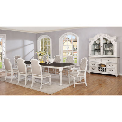 AVALON FURNITURE West Chester Rectangular Wood-Top Dining Table