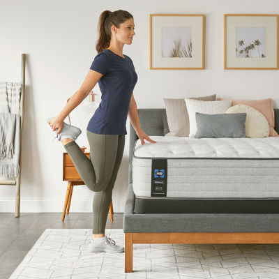 Sealy® Forsythia Firm Euro Top - Mattress + Box Spring