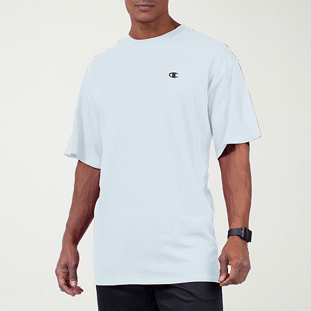 Champion Big and Tall Mens Crew Neck Short Sleeve T-Shirt, 4x-large, White