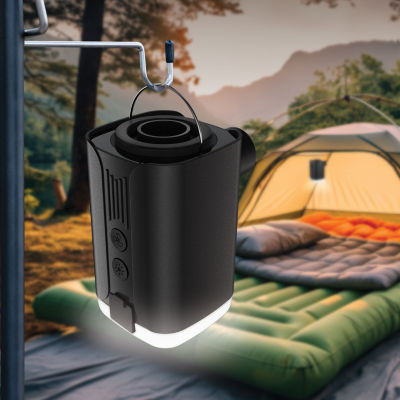 Merkury Innovations 3600mah Powerbank Air Pump Camping Light Battery Pack