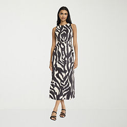 オールインワン・サロペット Amen Zebra Jacquard One-Shoulder Dress With Jewel Detailing 2025 Elan One Shoulder Tie Side Midi Dress (More Colors