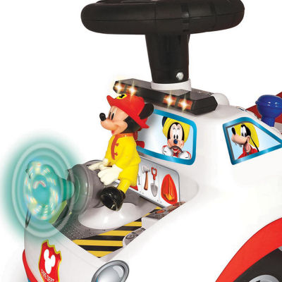 Disney Mickey Mouse Fire Truck Interactive Ride On Mickey Mouse Ride-On Car