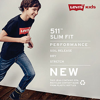 Levi's Big Boys Performance 511 Stretch Slim Fit -