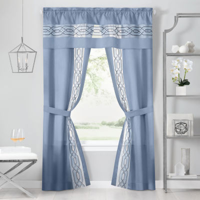 Achim Paige Light-Filtering Rod Pocket Curtain Panel