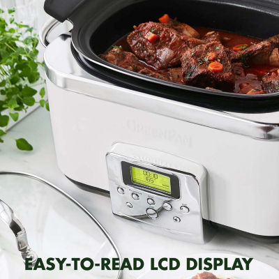 GreenPan Elite 6Qt Ceramic Non-Stick Slow Cooker