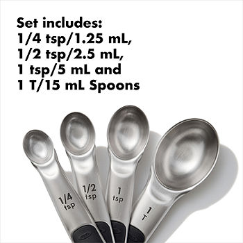 Oxo Good Grips Magnetic Measuring Cup Set Stainless Steel
