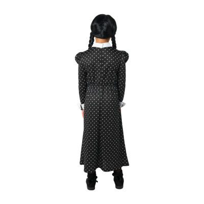 Little & Big Kid Girls Nevermore Academy The Addams Family Wednesday Addams Costume