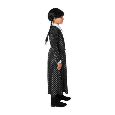 Little & Big Kid Girls Nevermore Academy The Addams Family Wednesday Addams Costume
