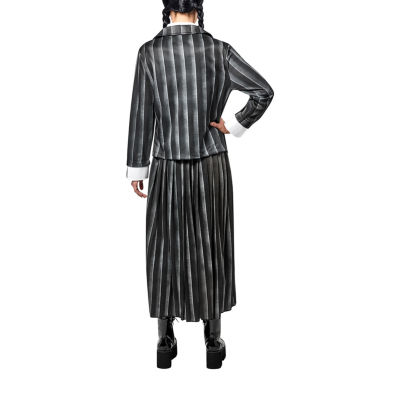 Womens Black Nevermore Academy Uniform The Addams Family Wednesday 3-pc. Costume