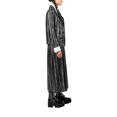 Womens Black Nevermore Academy Uniform The Addams Family Wednesday 3-pc. Costume