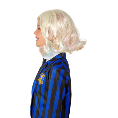 Little & Big  Girls Wednesday Addams Nevermore Academy Enid Sinclair Wig Costume Accessory