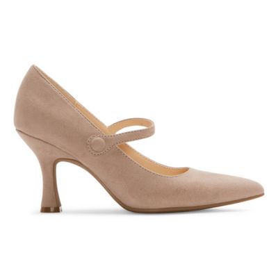 Liz Claiborne Womens Gracie Pointed Toe Cone Heel Pumps - JCPenney