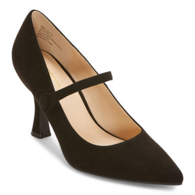Liz Claiborne Womens Peak Pointed Toe Spool Heel Pumps JCPenney