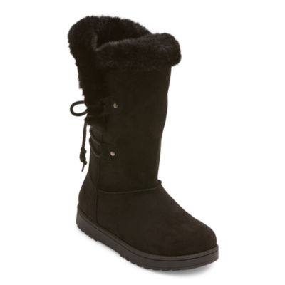 Arizona Womens Shaw Flat Heel Winter Boots - JCPenney