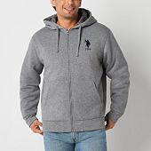 U.S. Polo Assn. Sherpa Lined Full Zip Fleece Hoodie, $80