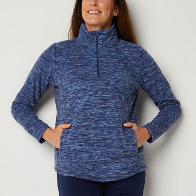 The North Face Pali Long Sleeve Color Block Quarter-Snap Fleece Pullover