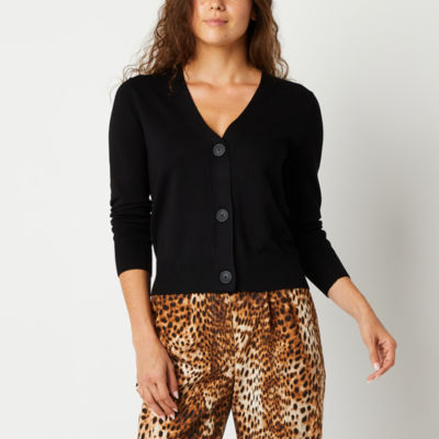 Jcpenney hot sale black cardigan