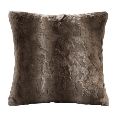 Madison Park Zuri Faux Fur Square Throw PillowJCPenney