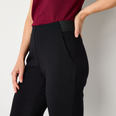 Liz Claiborne Audra Tailored Ponte Straight Fit Trouser