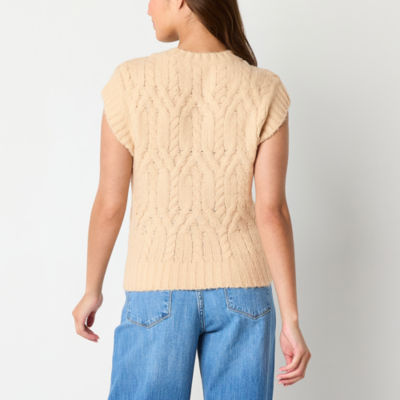 a.n.a Womens Crew Neck Sweater Vest