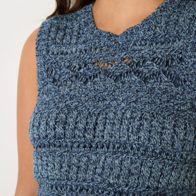 a.n.a Womens Crew Neck Sweater Vest