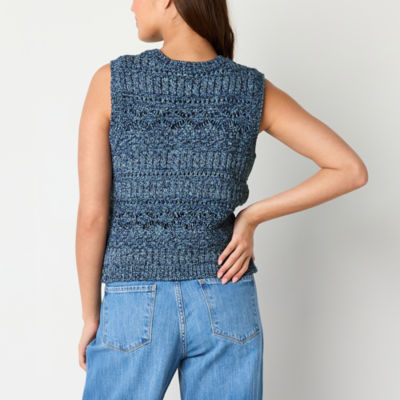 a.n.a Womens Crew Neck Sweater Vest