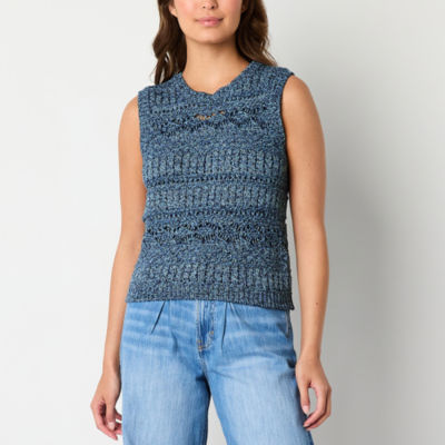 a.n.a Womens Crew Neck Sweater Vest