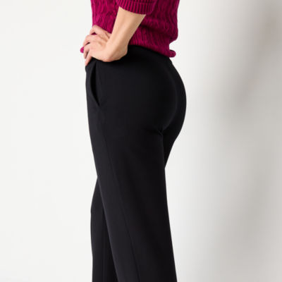 St. John's Bay Womens Wide Leg Pull-On Pants