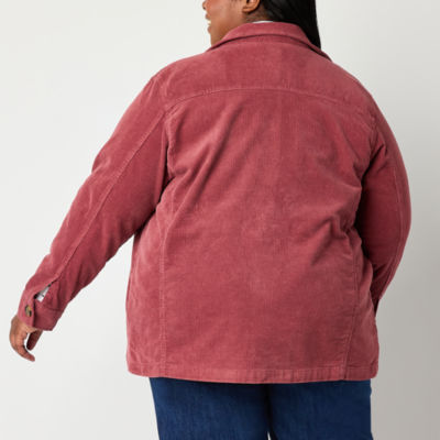 St. John's Bay Midweight Plus Shirt Jacket