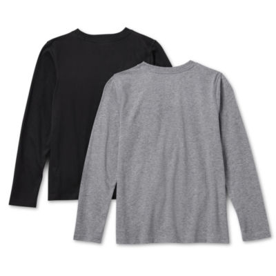 Thereabouts Little & Big Boys 2-pc. Crew Neck Long Sleeve T-Shirt