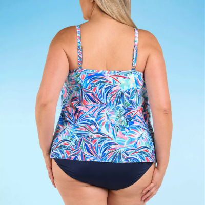 Sonnet Shores Tankini Swimsuit Top Plus