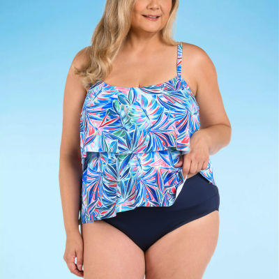 Sonnet Shores Tankini Swimsuit Top Plus