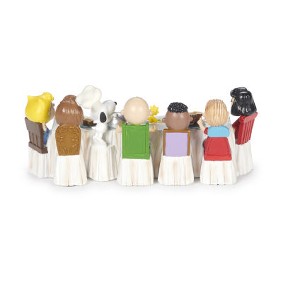 Roman 4.75in Give Thanks Peanuts Thanksgiving Tabletop Decor