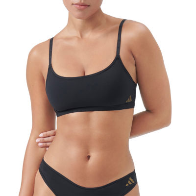 Adidas Micro Bodyfit Padded Scoop Bralette-4A0460