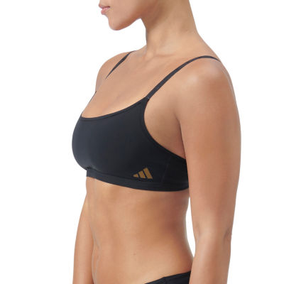 Adidas Micro Bodyfit Padded Scoop Bralette-4A0460