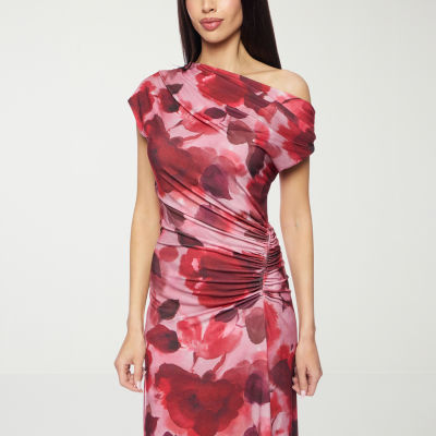 premier amour short sleeve cold shoulder floral maxi dress 2026 Buy