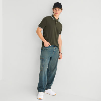 Arizona Mens Regular Fit Short Sleeve Polo Shirt