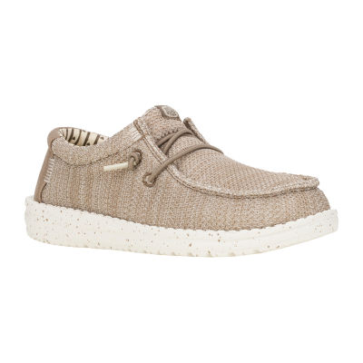 HEYDUDE Wally Stretch Sox Youth Boys Slip-On Shoe
