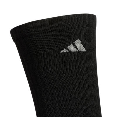 adidas Cushioned Mens 6 Pair Big and Tall Crew Socks