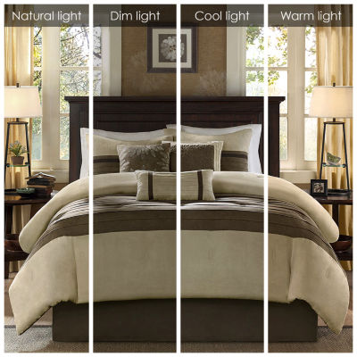 Madison Park Teagan 7-pc. Faux Suede Comforter Set