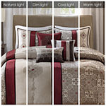 Madison Park Blaine 7-pc. Jacquard Comforter Set