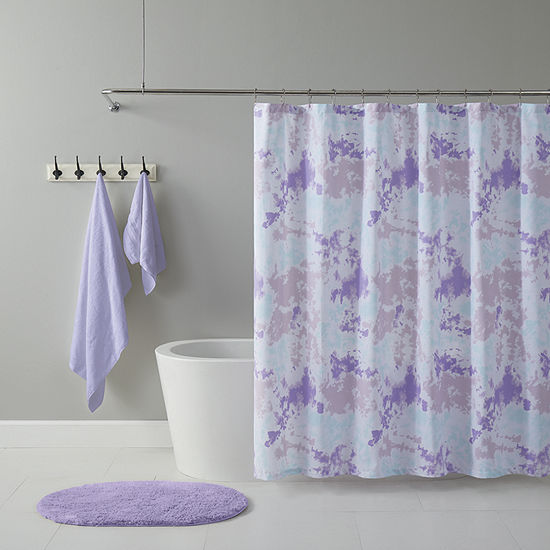 Home Expressions Tie Dye Clouds Shower Curtain