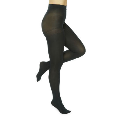 Mixit Super Opaque 1 Pair Tights, Color: Black - JCPenney