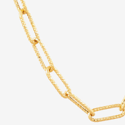 Made in Italy 14K 22 Inch Link Necklace