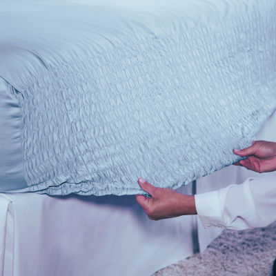 Bed Tite Coolmax Wrinkle Resistant Temperature Regulating Deep Pocket Sheet Set