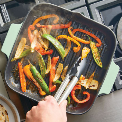 KitchenAid Enameled Cast Iron 11" Square Grill Pan